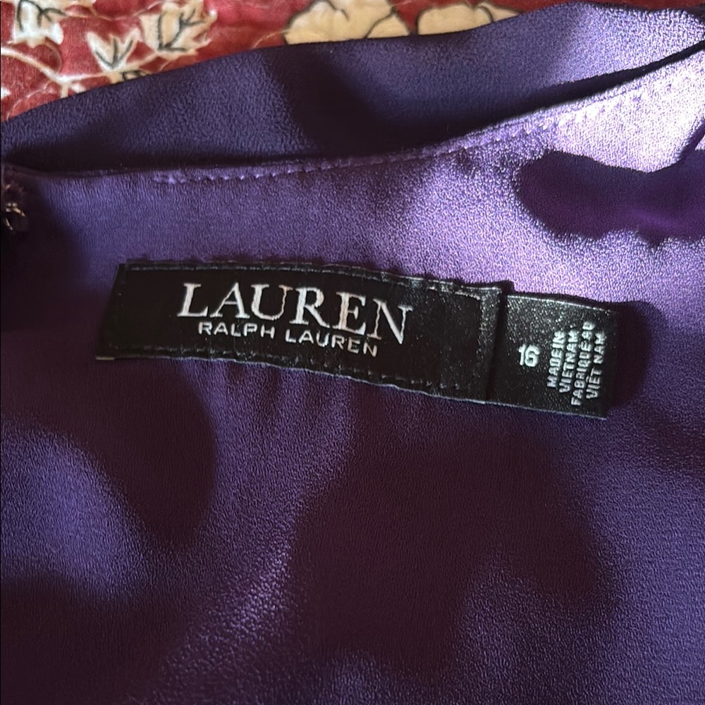 Ralph Lauren Purple Dress
